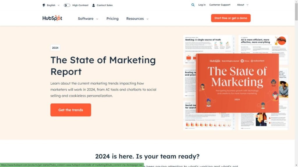 HubSpot's State of Marketing Report